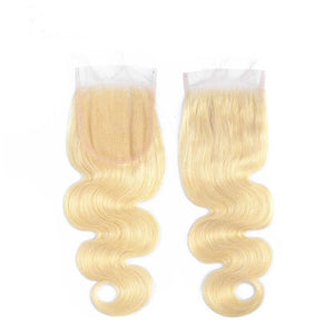 Blonde Four Bundles + Closure